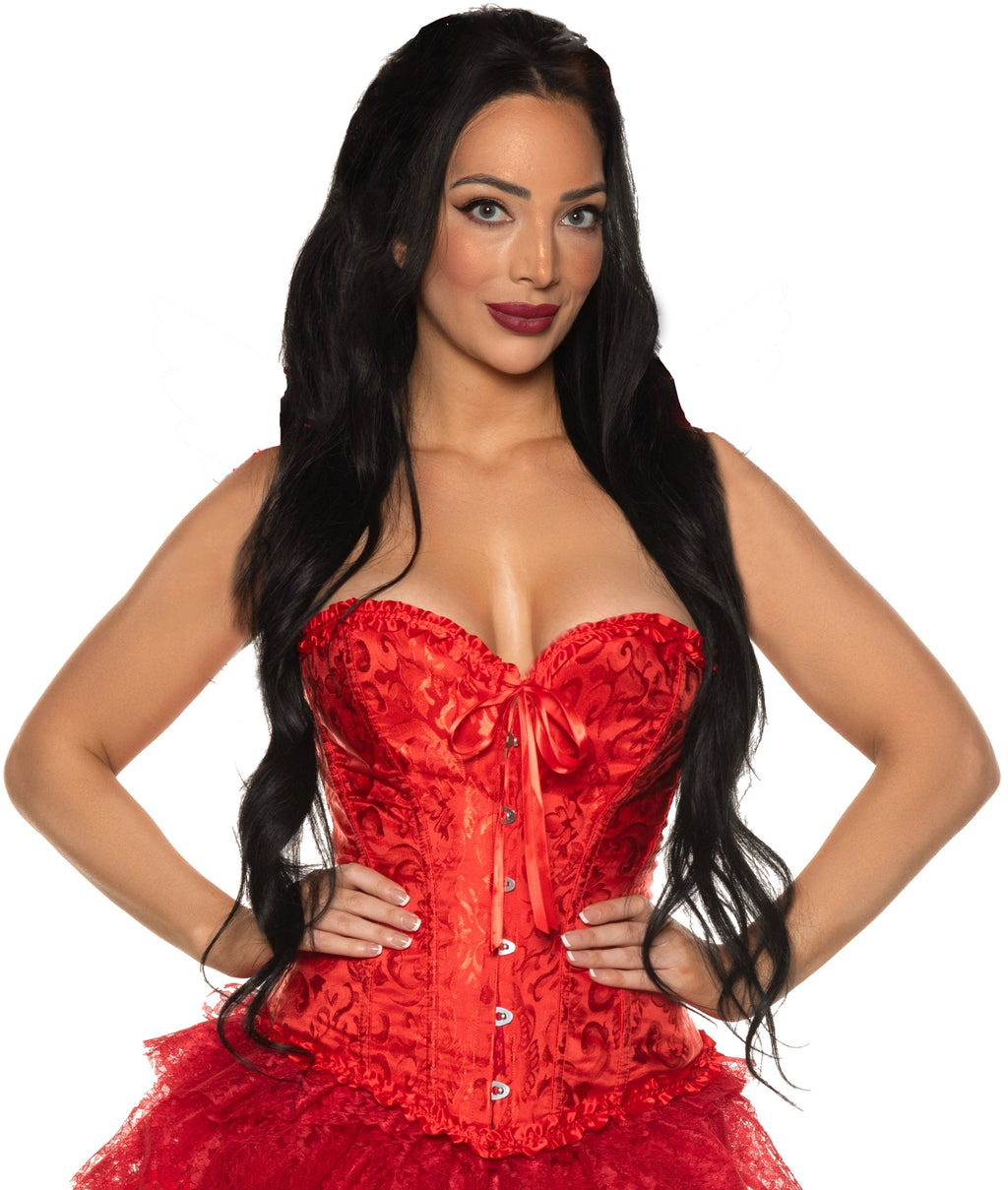 Lace Brocade Corset