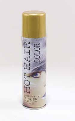 Gold Hair Spray Color