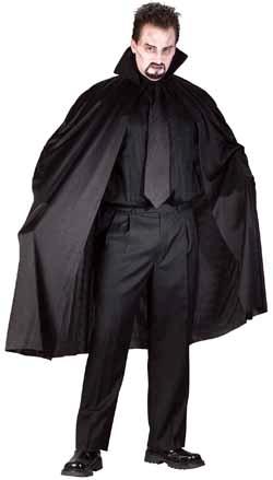 Black Polyester Cape