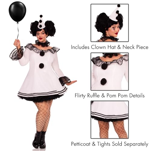 Pierrot Clown Costume Set