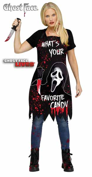 Ghost Face Horror Apron