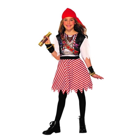Pirate Girl Kids Costume