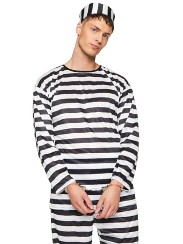 Classic Convict Prisoner Costume