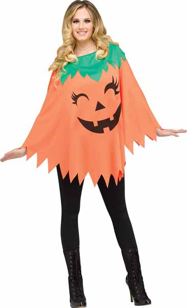 Pumpkin Poncho Costume