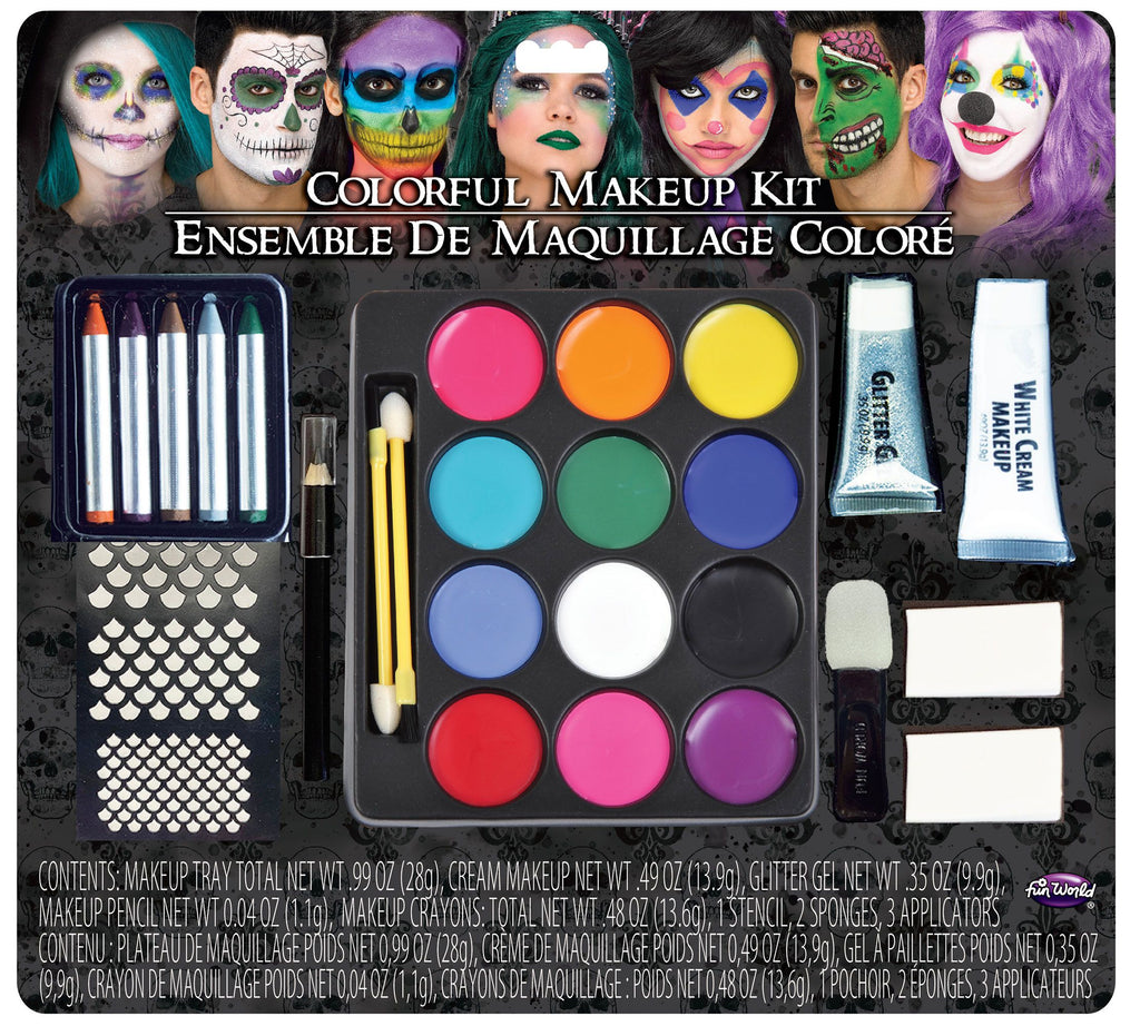 Colorful Makeup Artistry Kit