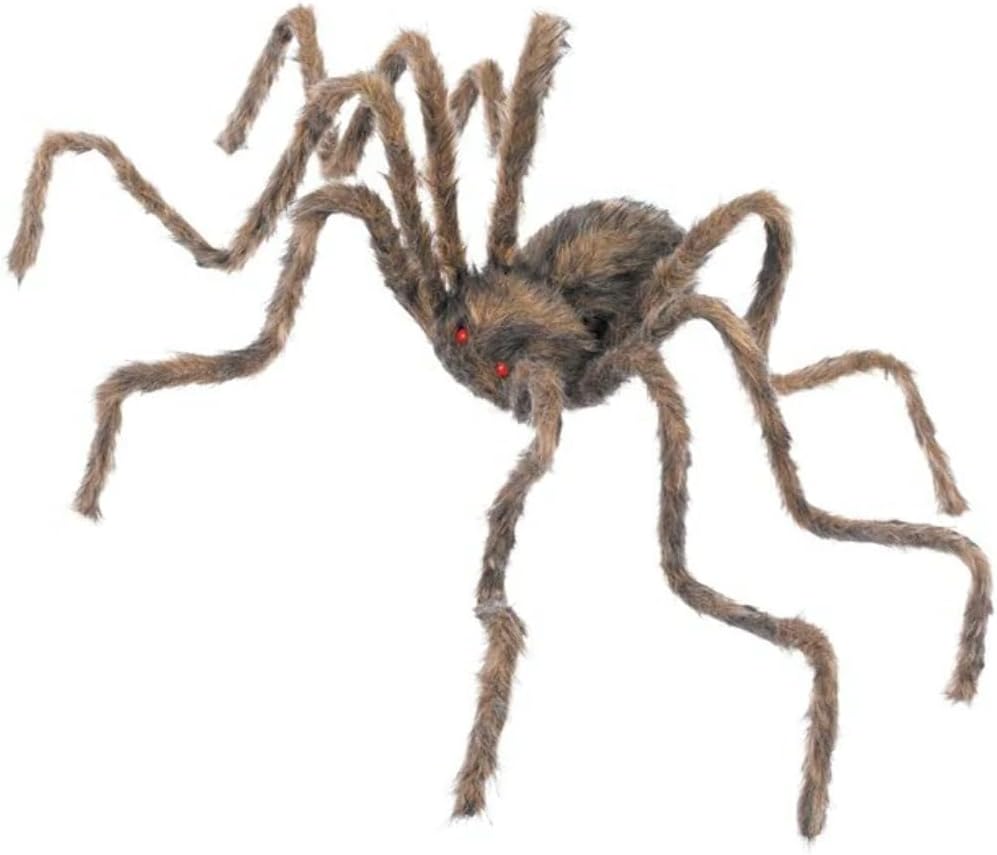 Hairy Posable Spider Decoration