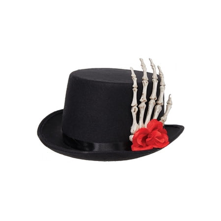 Skeleton Hand Top Hat