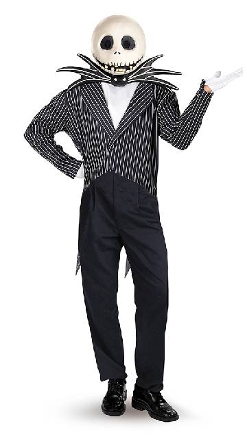Jack Skellington Deluxe Costume Set