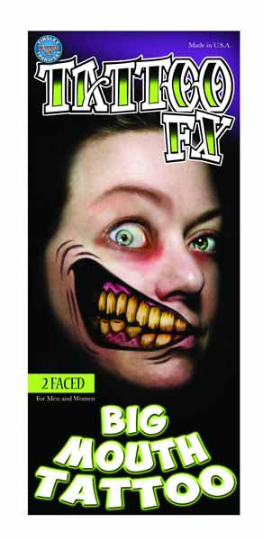 Two-Faced Temporary Tattoo Kit