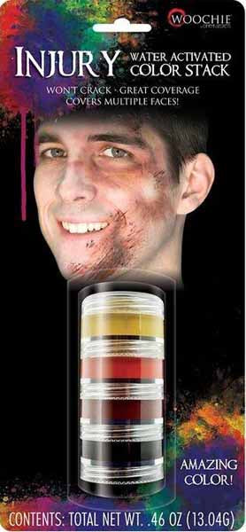 Water Activated Makeup Stacks Injury