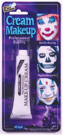 Professional White Makeup Tube