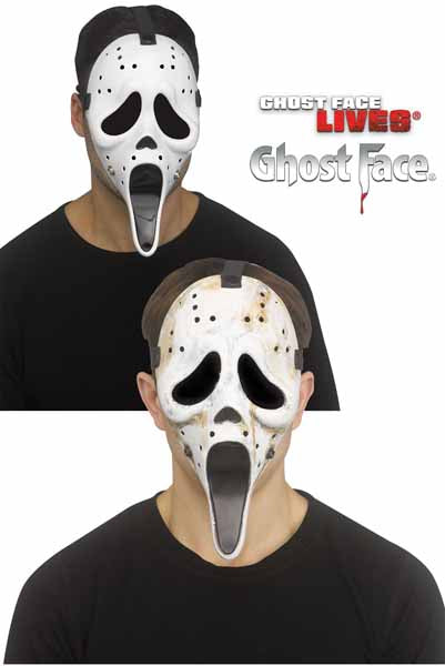 Ghost Face Hockey Mask
