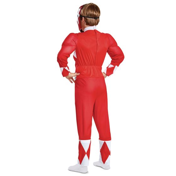 RED RANGER CLASSIC MUSCLE COSTUME FOR KIDS