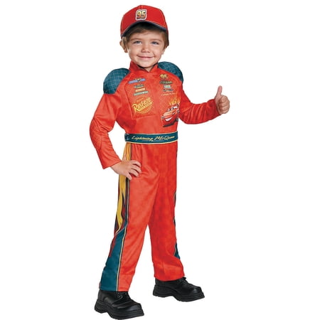 Toddler Lightning Mcqueen Costume