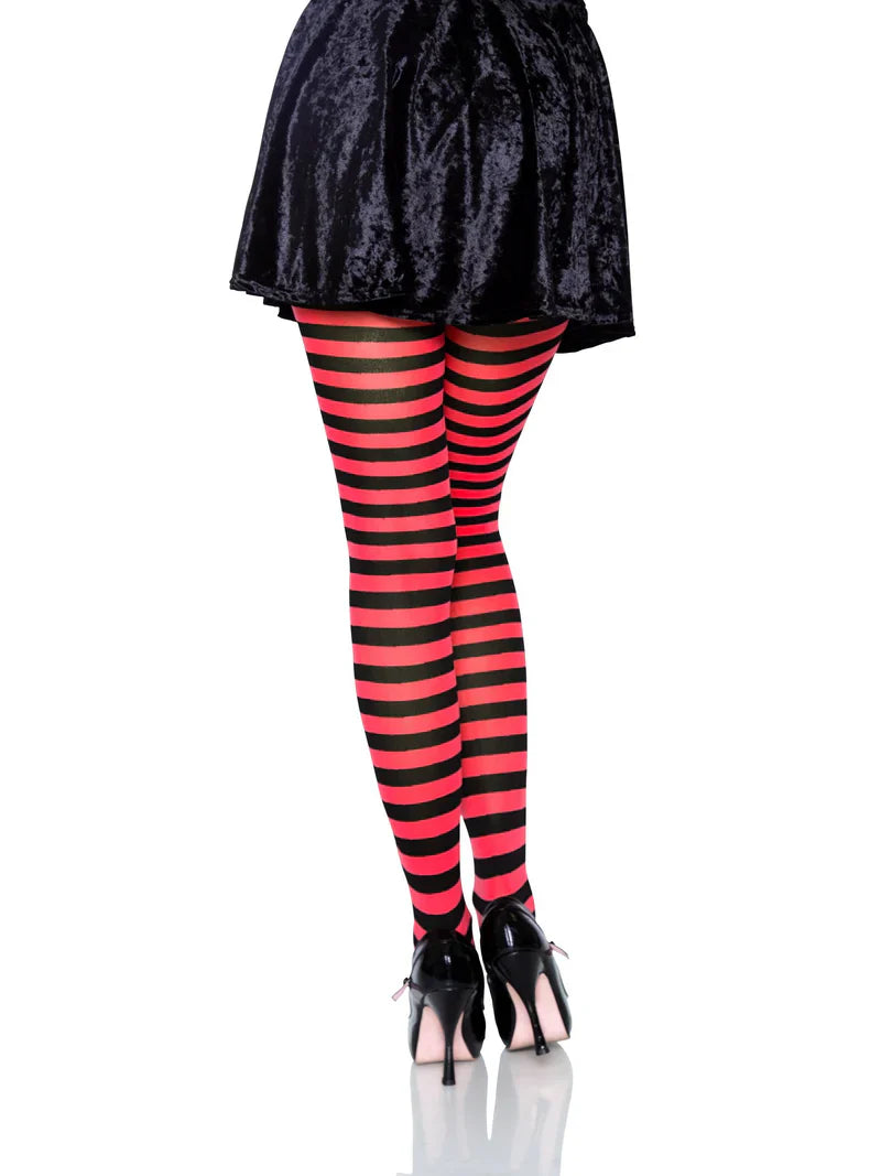 Striped Nylon Tights