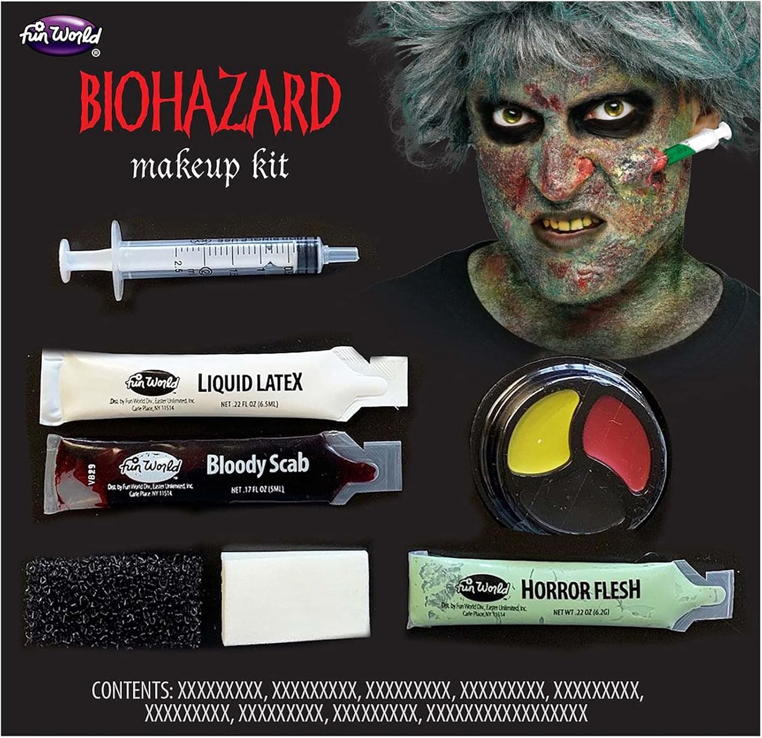 Biohazard Makeup Effects Kit