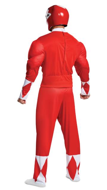 Red Ranger Muscle Costume