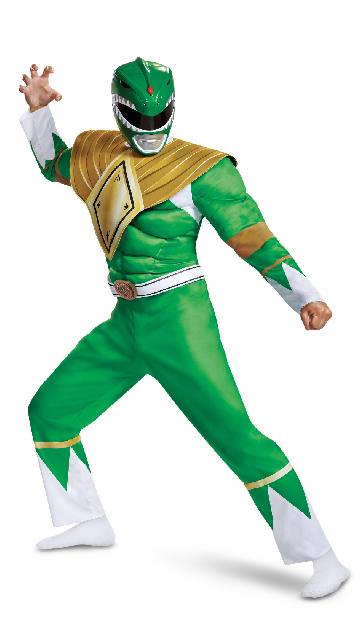 Green Ranger Classic Muscle Adult