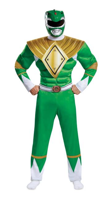 Green Ranger Classic Muscle Adult