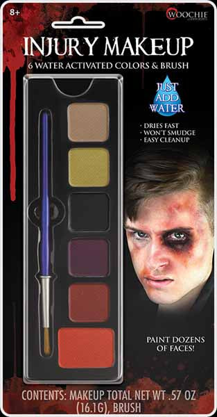 Water Activated Injury Makeup Palette