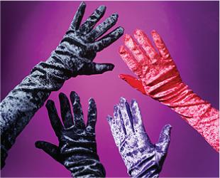 Long Velvet Gloves