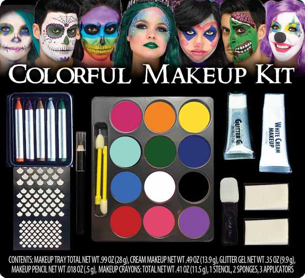 Colorful Makeup Artistry Kit