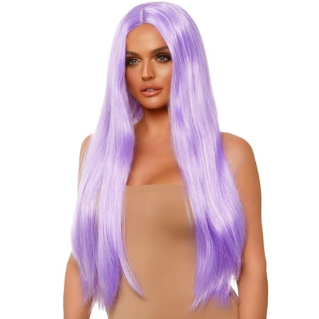 Long Straight Center Part Wig