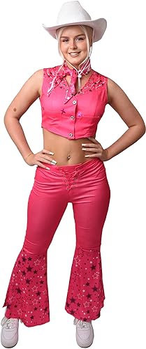 80s Pink Doll Western Outfit