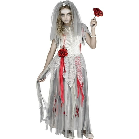 Zombie Bride Child Costume