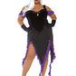 Plus Sultry Sea Witch Costume