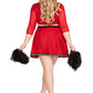 Varsity Babe Cheerleader Costume, 3Pc Plus Size Option Available