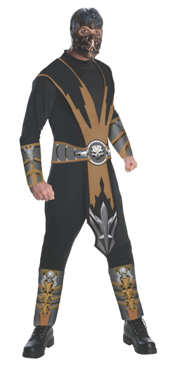 Mortal Kombat Scorpion Adult Costume - SoulofHalloween