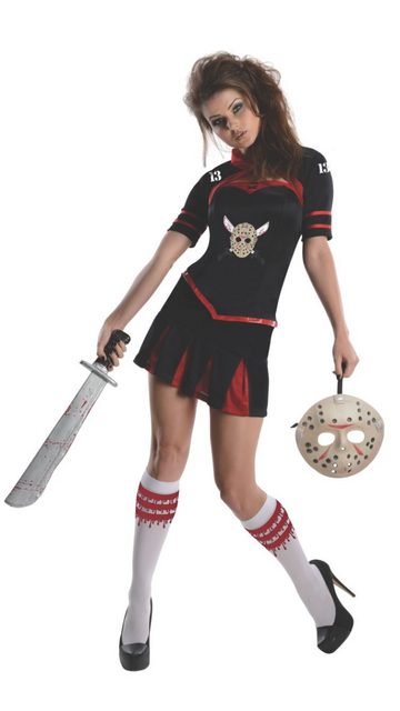 Secret Wishes  Miss Voorhees Jason Cheerleader- Adult Costume - SoulofHalloween