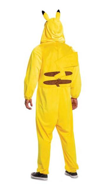 Pikachu Adult Jumpsuit Costume