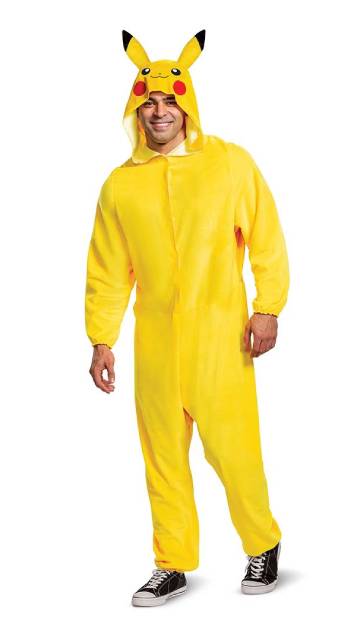 Pikachu Adult Jumpsuit Costume