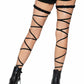 Garter Leg Wrap Set BLACK