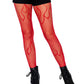 Flame Net Tights RED