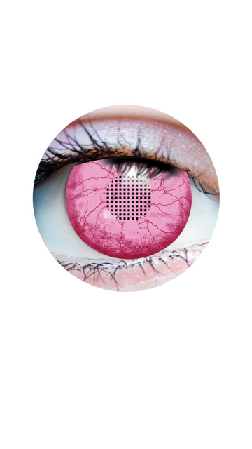Primal Embryo Pink Cosplay Contact Lenses