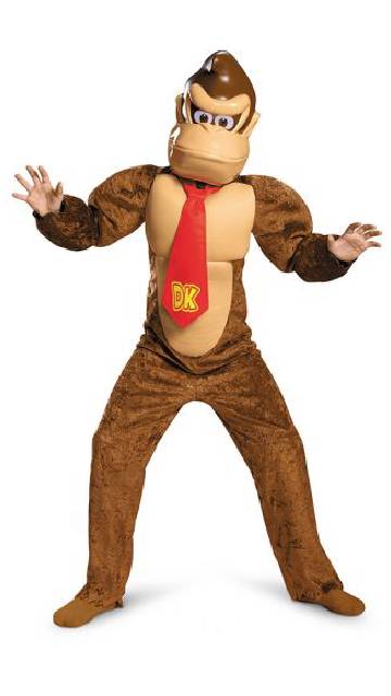 Donkey Kong Deluxe child costume