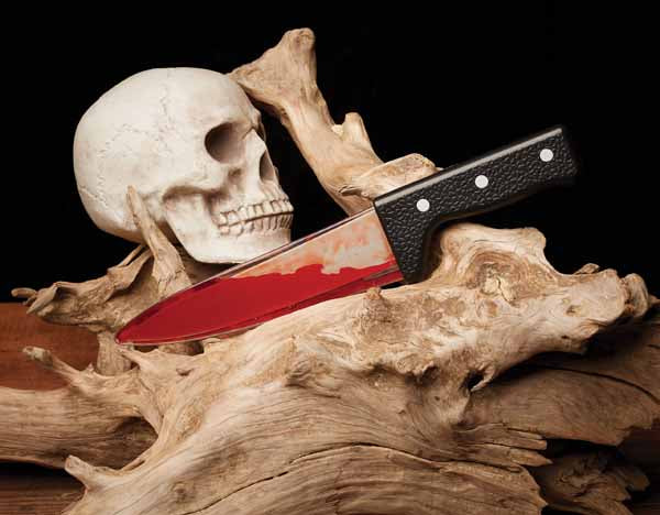 Bleeding Kitchen Knife Prop