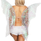 Iridescent Strapless Fairy Wings CLEAR