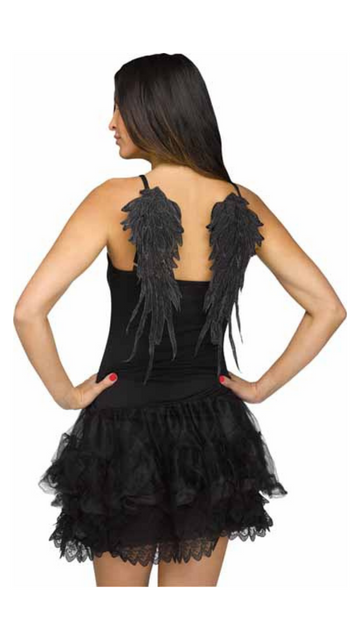 White Applique Wings