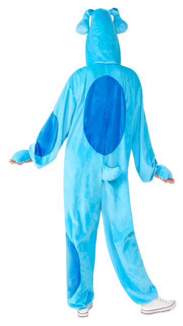 Blues Clues and You Blue Adult Jumpsuit Costume - SoulofHalloween