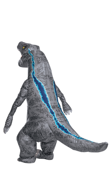 Jurassic World Blue Velociraptor Inflatable Adult Costume - SoulofHalloween