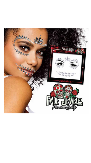 Sugar Skull Face Jewels