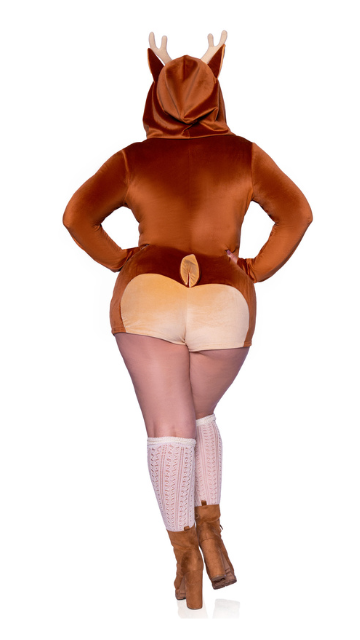 Plus Cozy Fawn Costume - SoulofHalloween