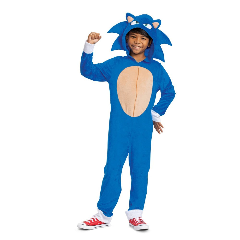 Sonic Movie Classic Hooded Jumpsuit