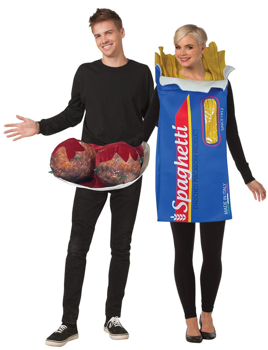 Spaghetti and Meatballs Couples Costume