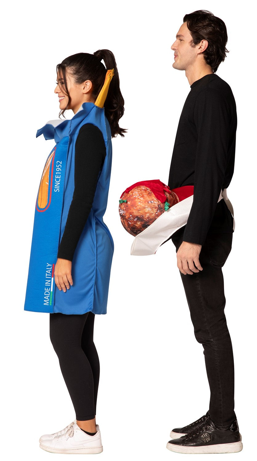 Spaghetti and Meatballs Couples Costume