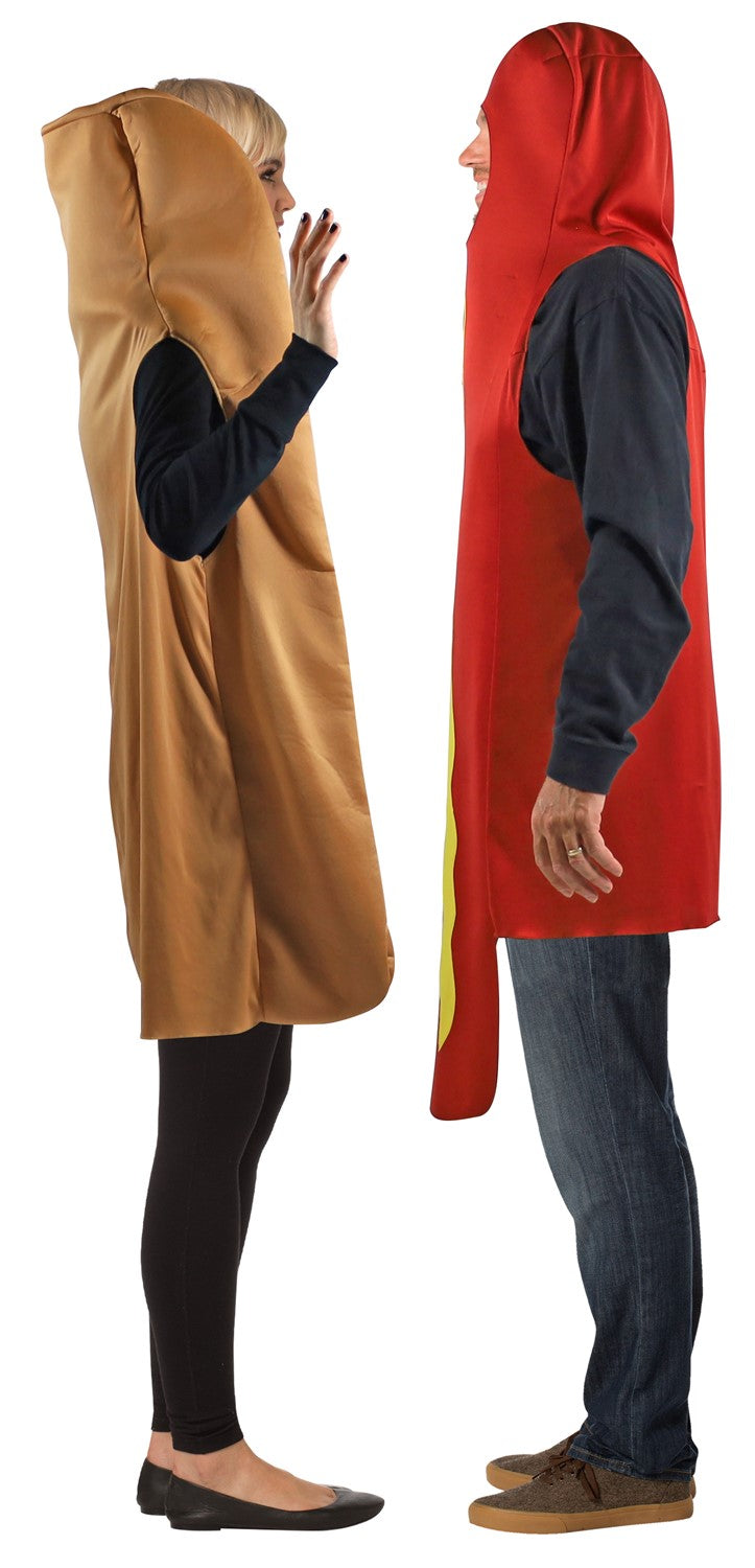 Hot Dog And Bun Couples Costume